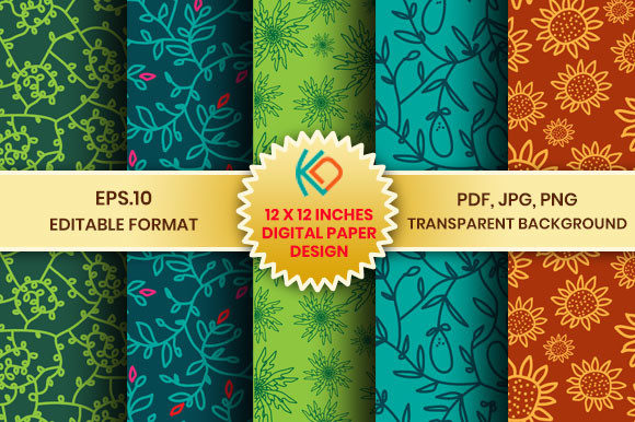 Download Seamless Patern for Digital Paper Design - Paper design Collection