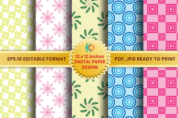 Download Digital Paper Design Print Templates - Paper design Collection